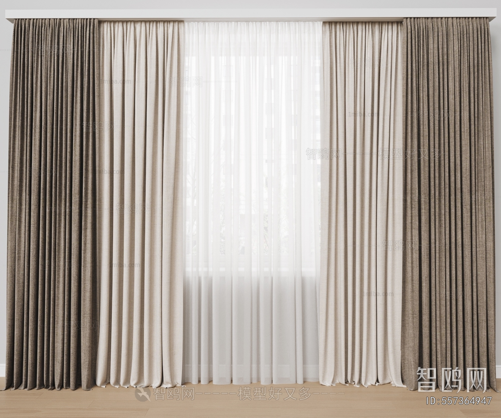 Modern The Curtain
