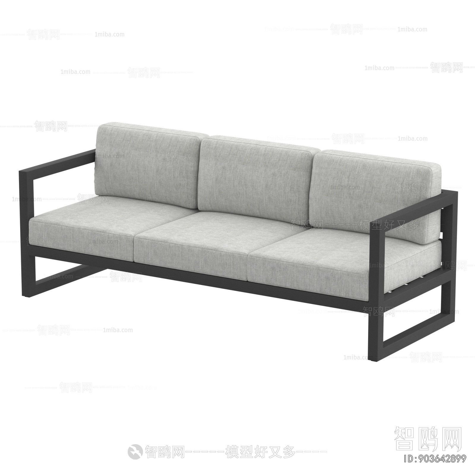 Modern Three-seat Sofa