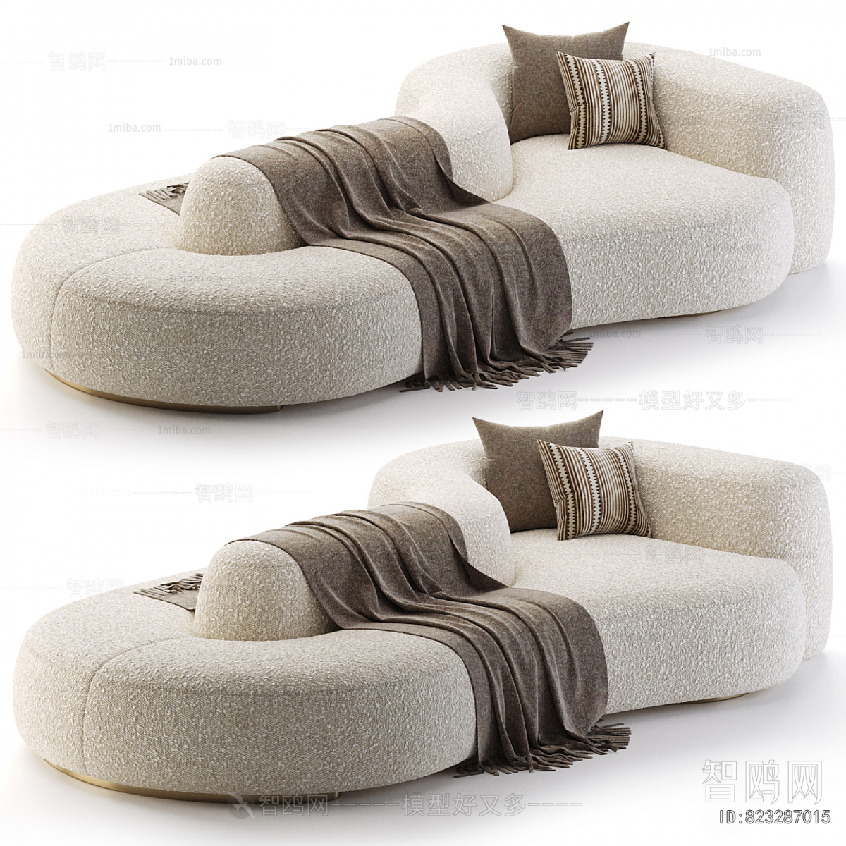 Modern Curved Sofa