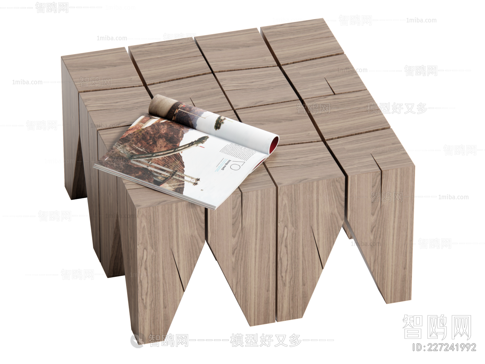 Wabi-sabi Style Coffee Table