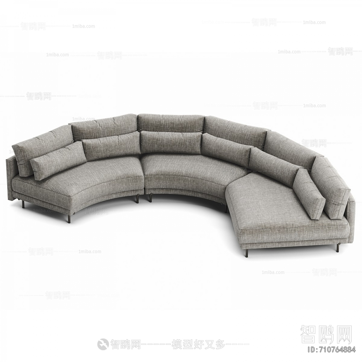 Modern Curved Sofa