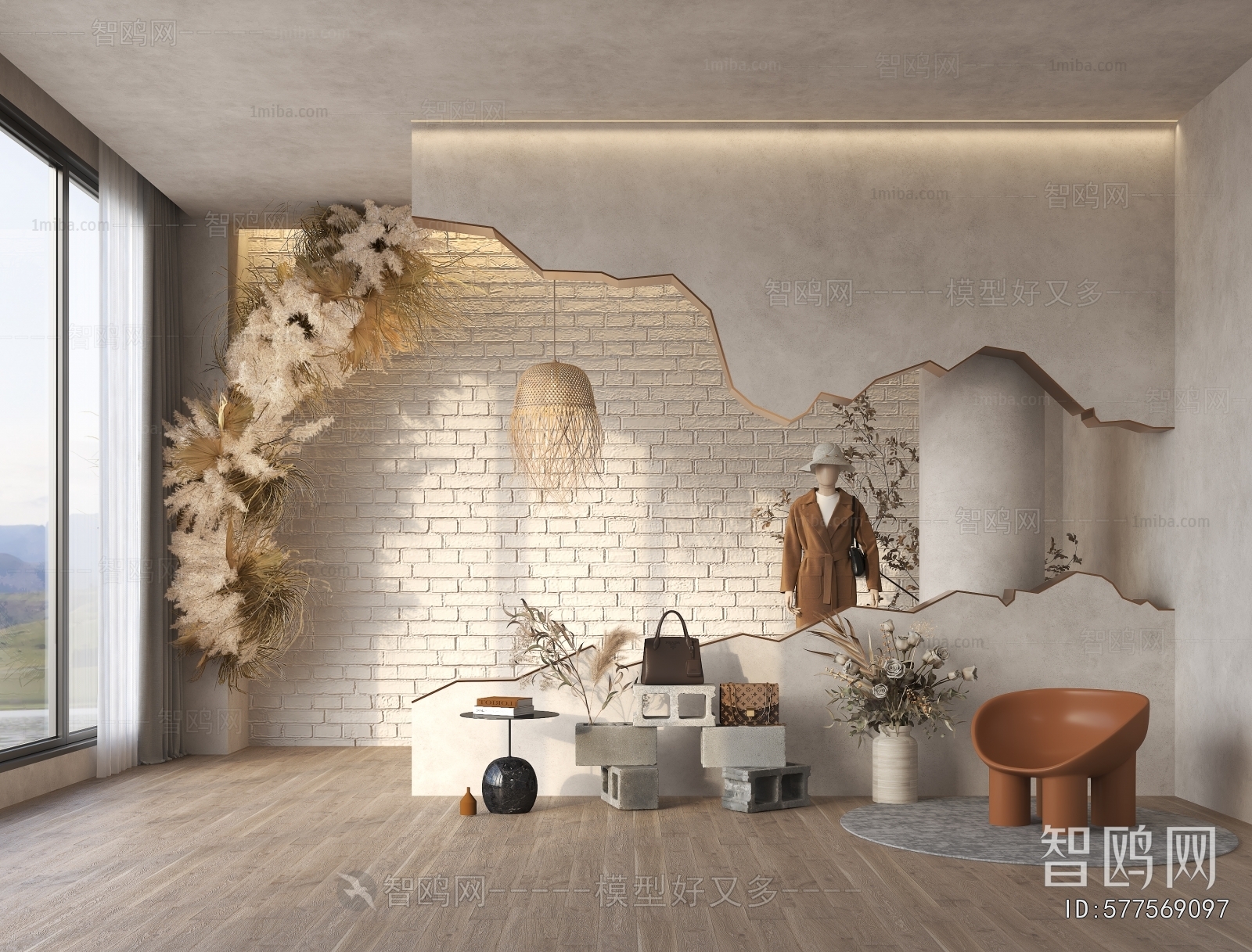 Wabi-sabi Style Studio/Recording Studio/Live Room