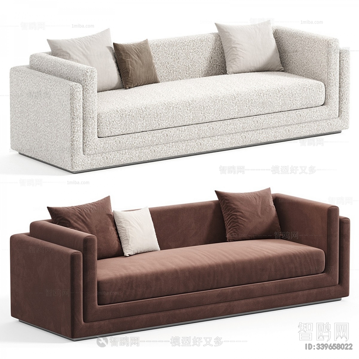 Modern Multi Person Sofa