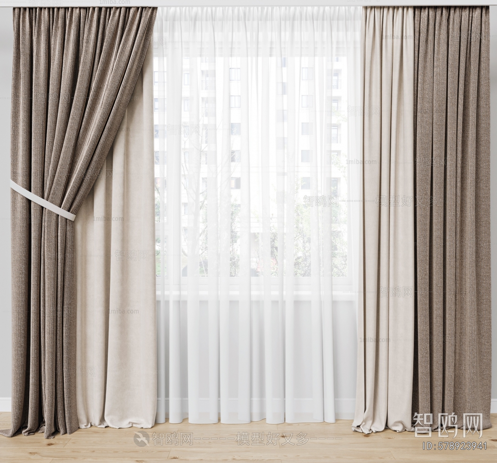 Modern The Curtain