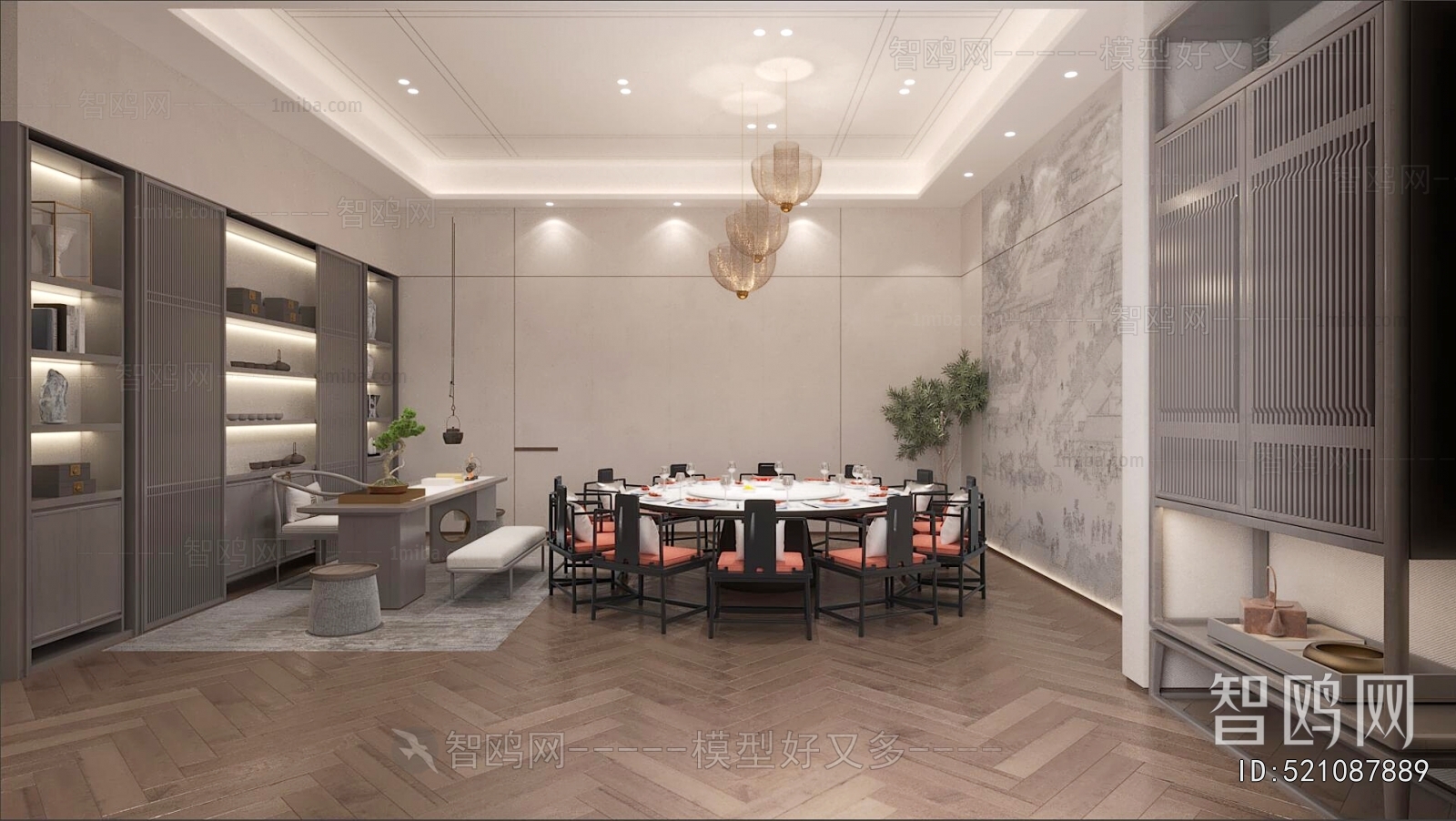 New Chinese Style Restaurant Box