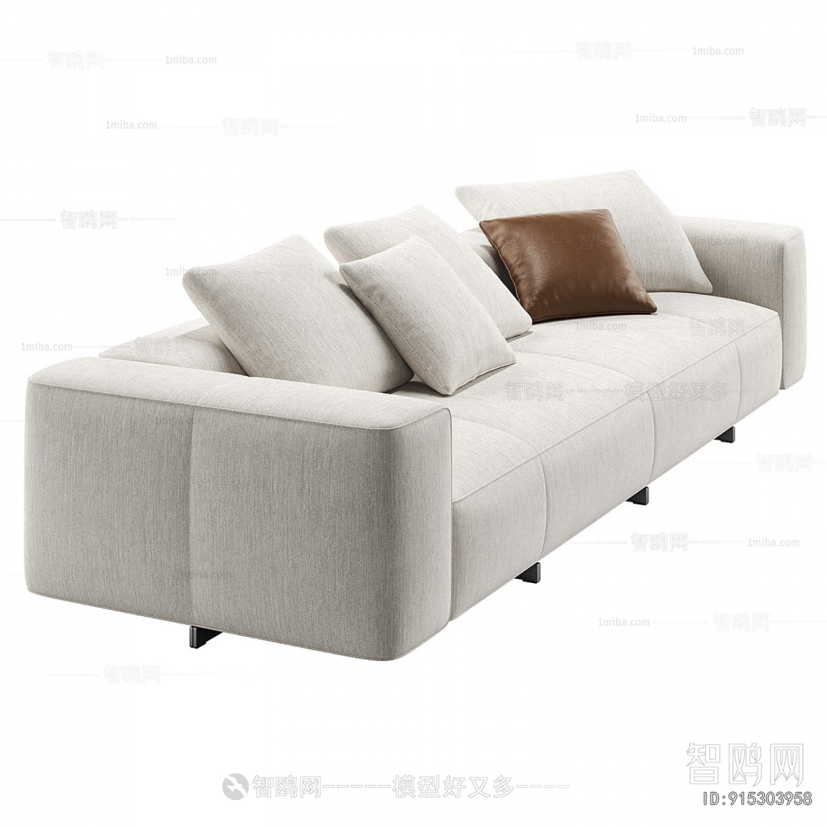 Modern Multi Person Sofa