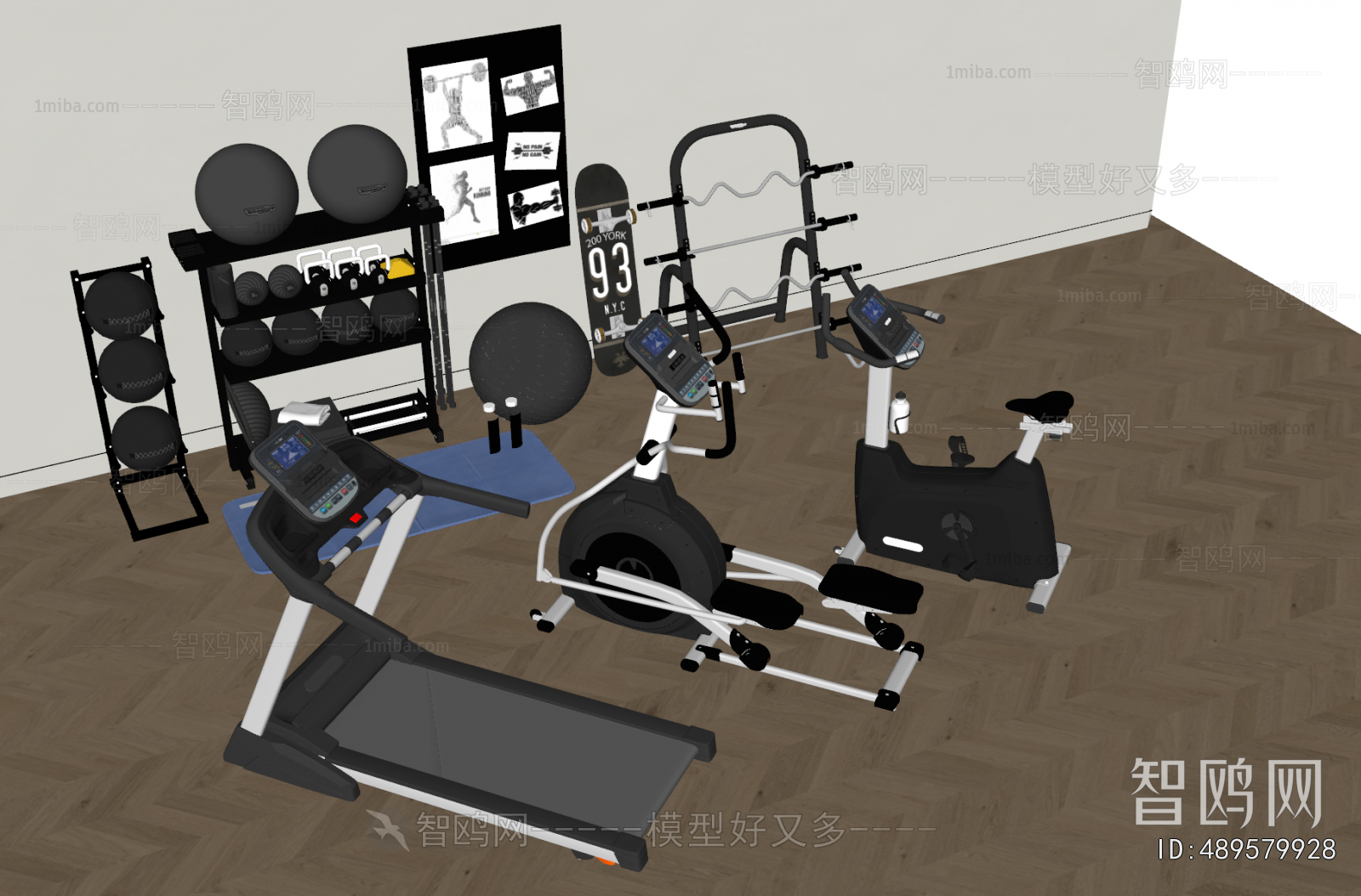 Modern Fitness Equipment