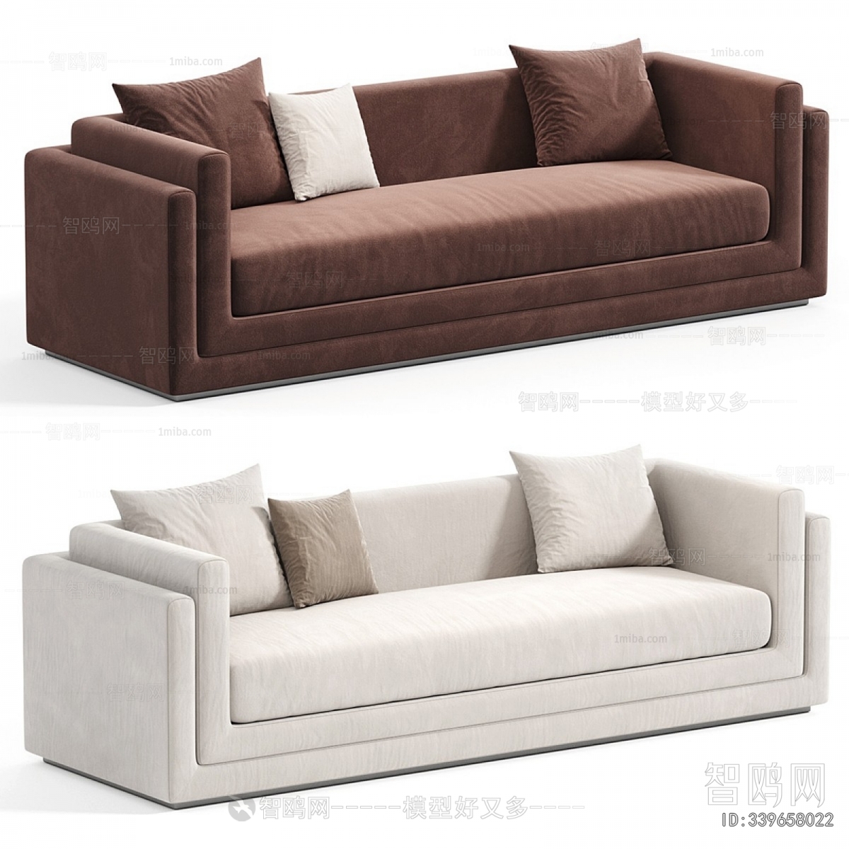 Modern Multi Person Sofa