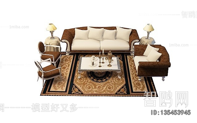 European Style Sofa Combination