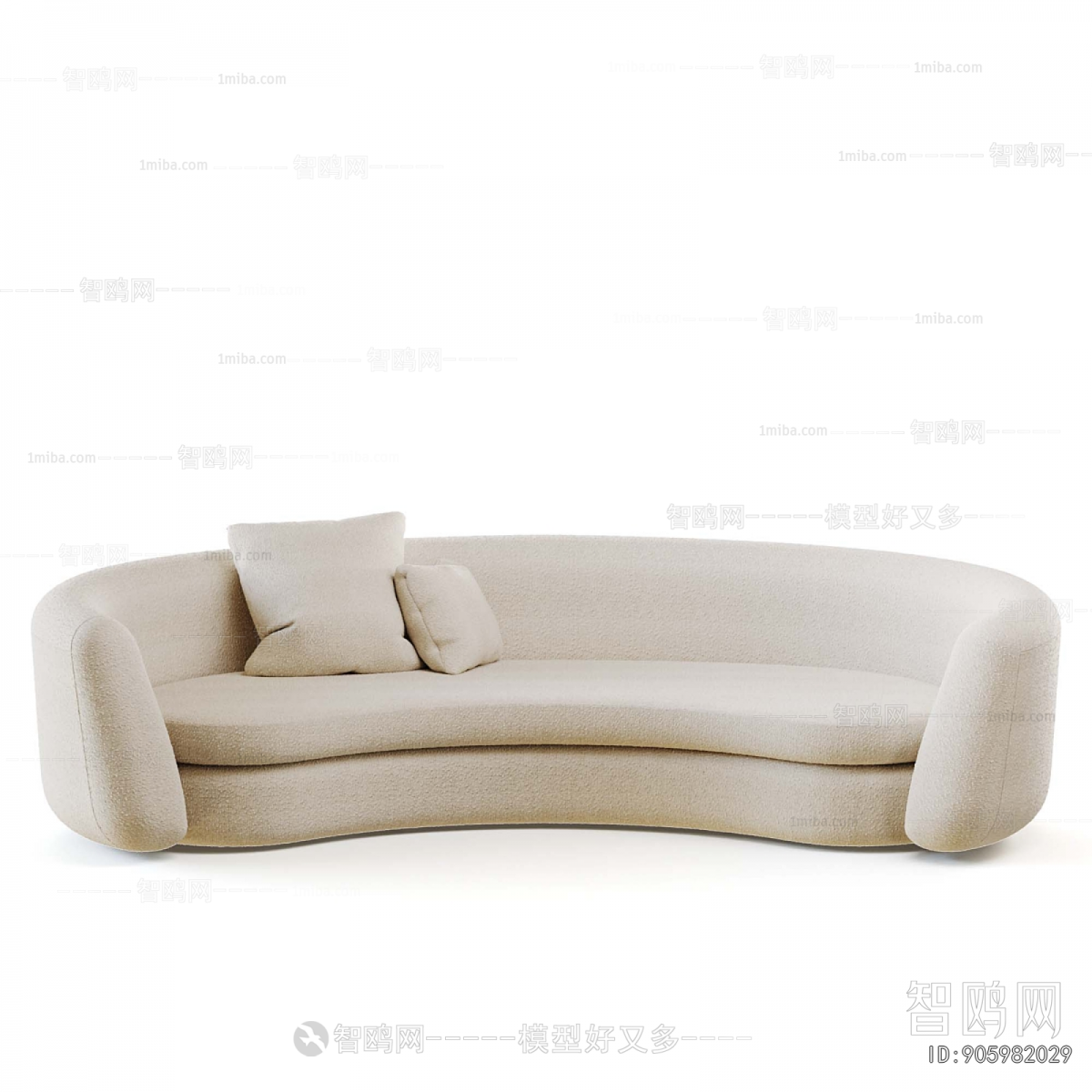 Modern Curved Sofa