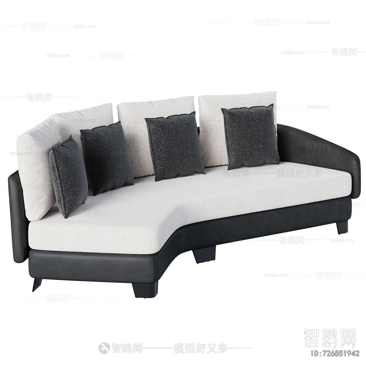 Modern Curved Sofa