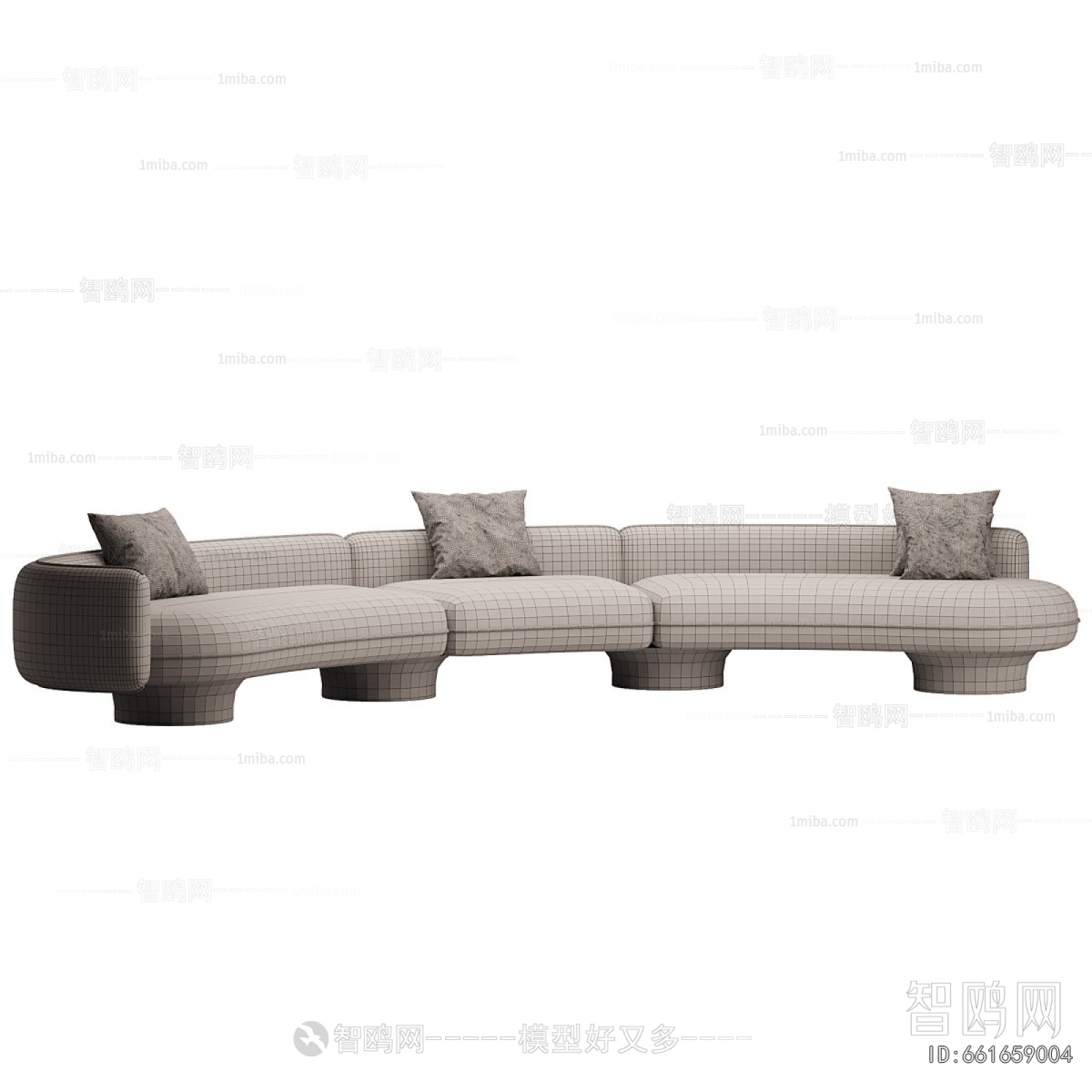 Modern Curved Sofa