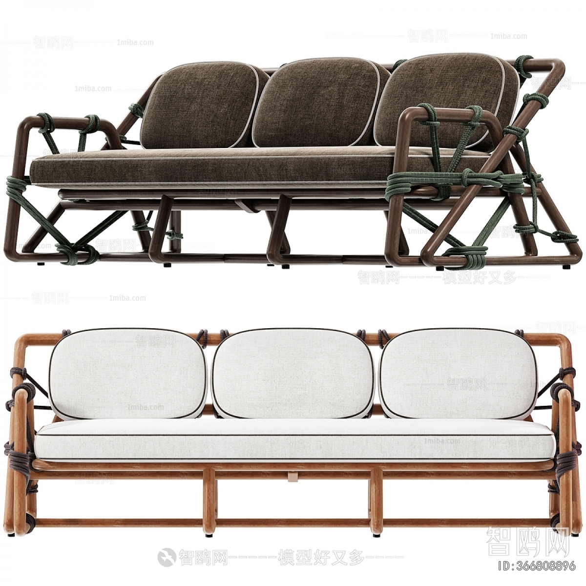 Modern Three-seat Sofa