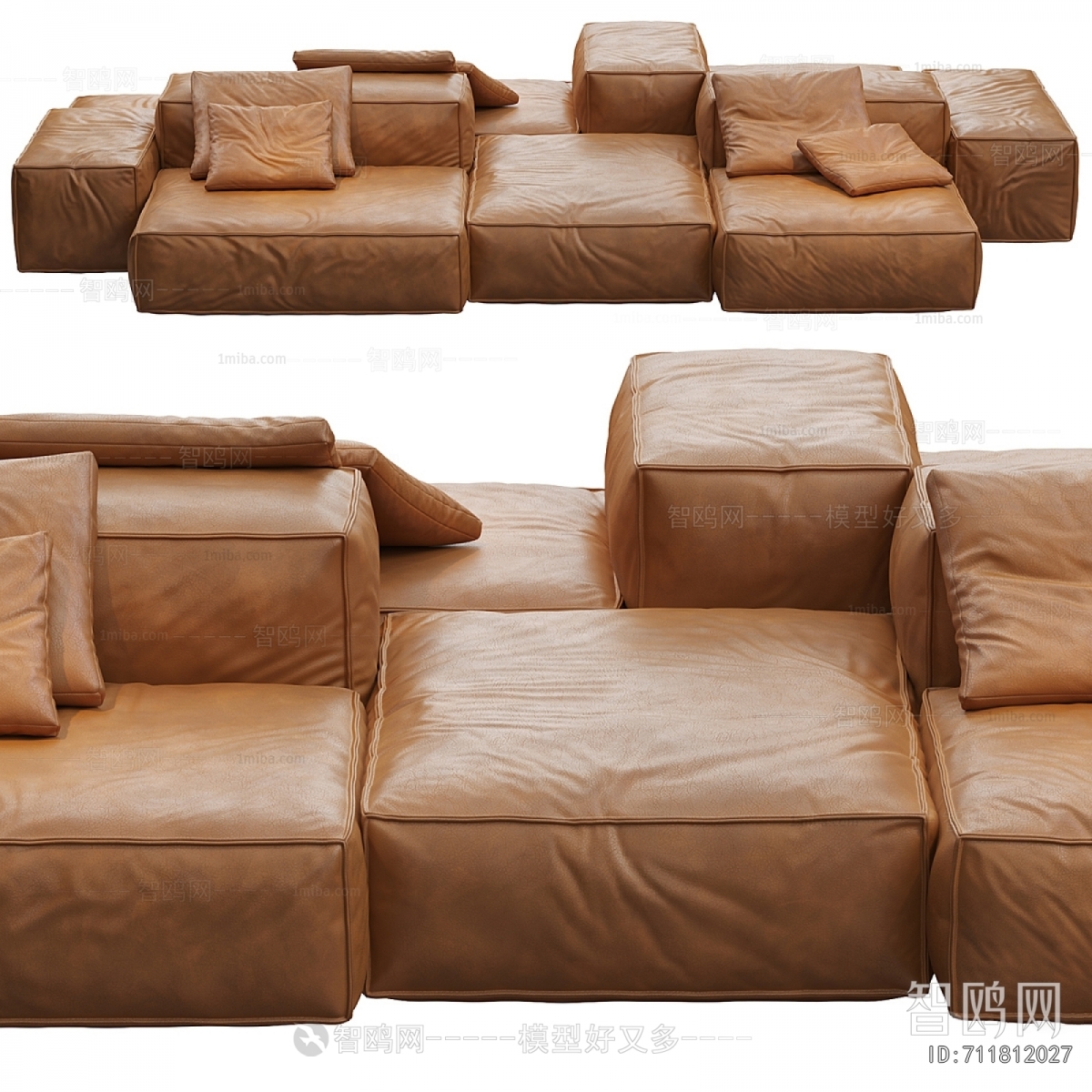 Modern Multi Person Sofa