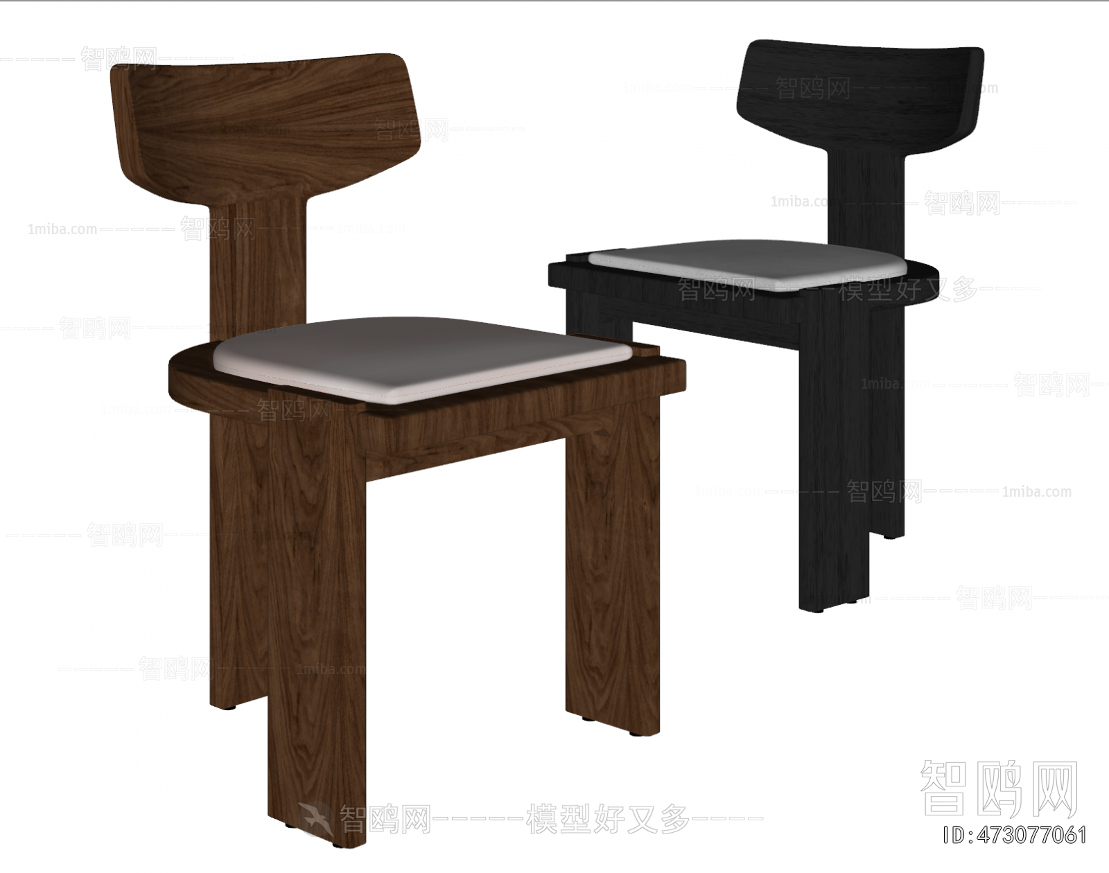 Wabi-sabi Style Single Chair