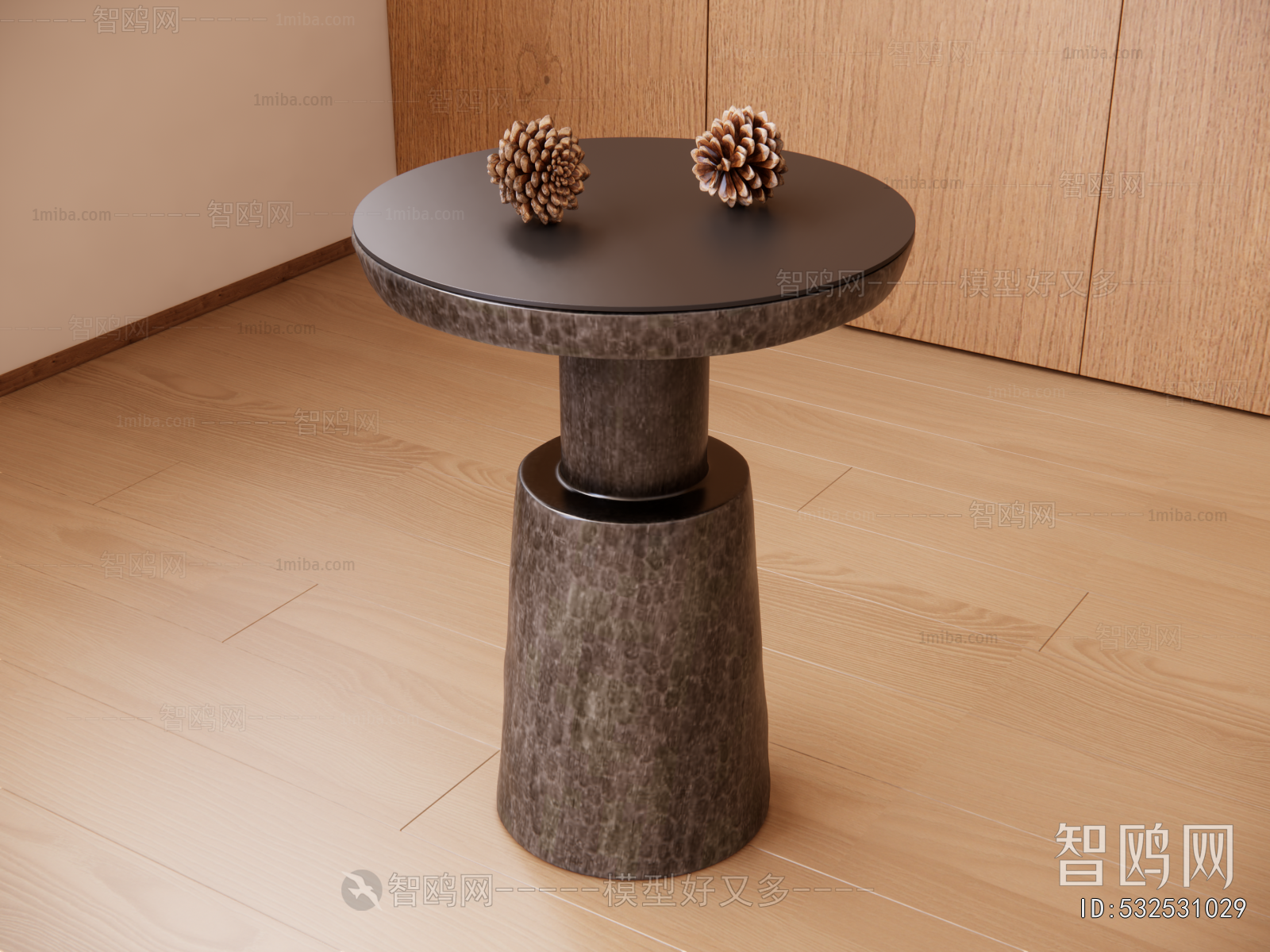 Wabi-sabi Style Side Table/corner Table