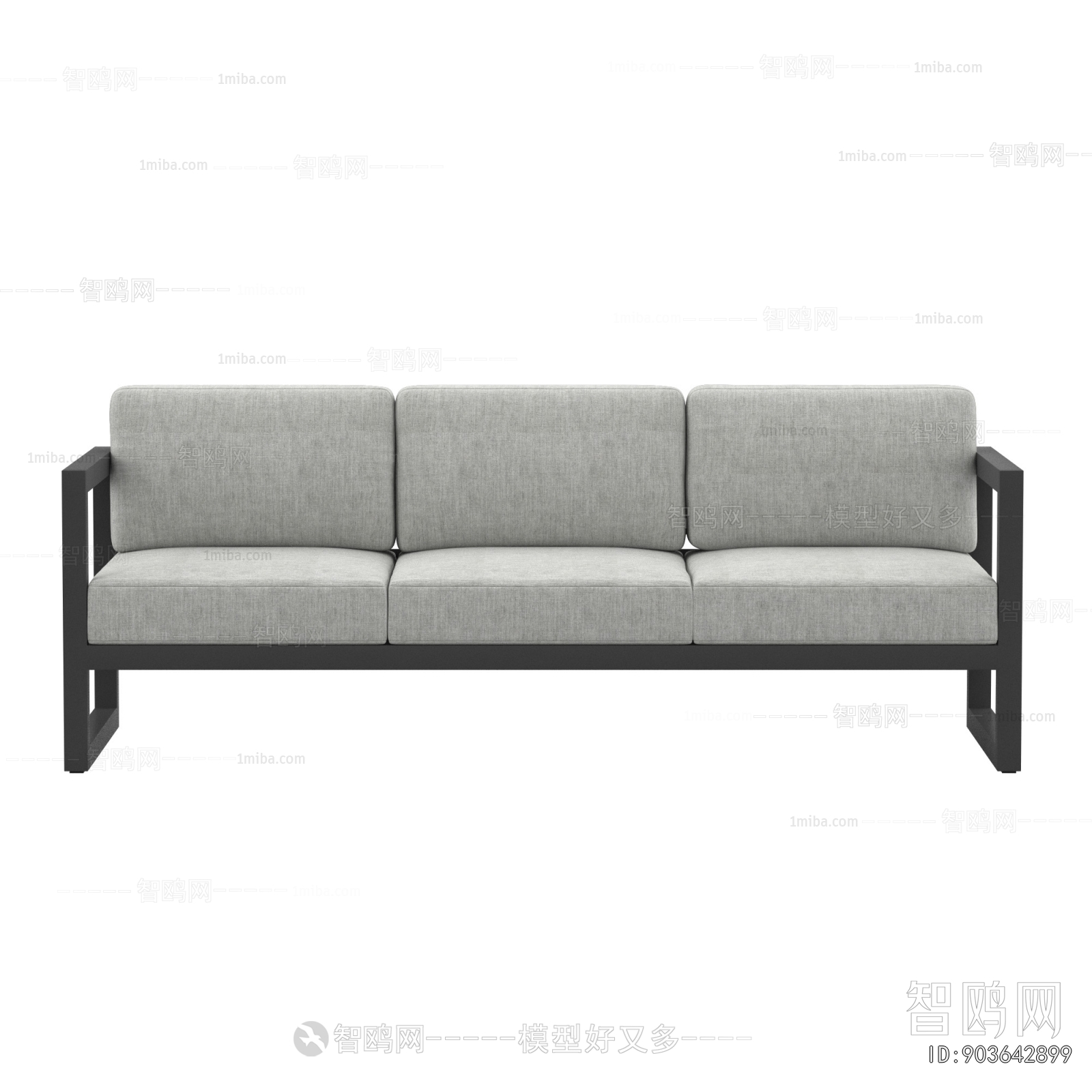 Modern Three-seat Sofa