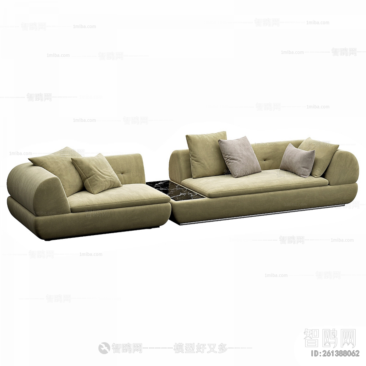 Modern Multi Person Sofa