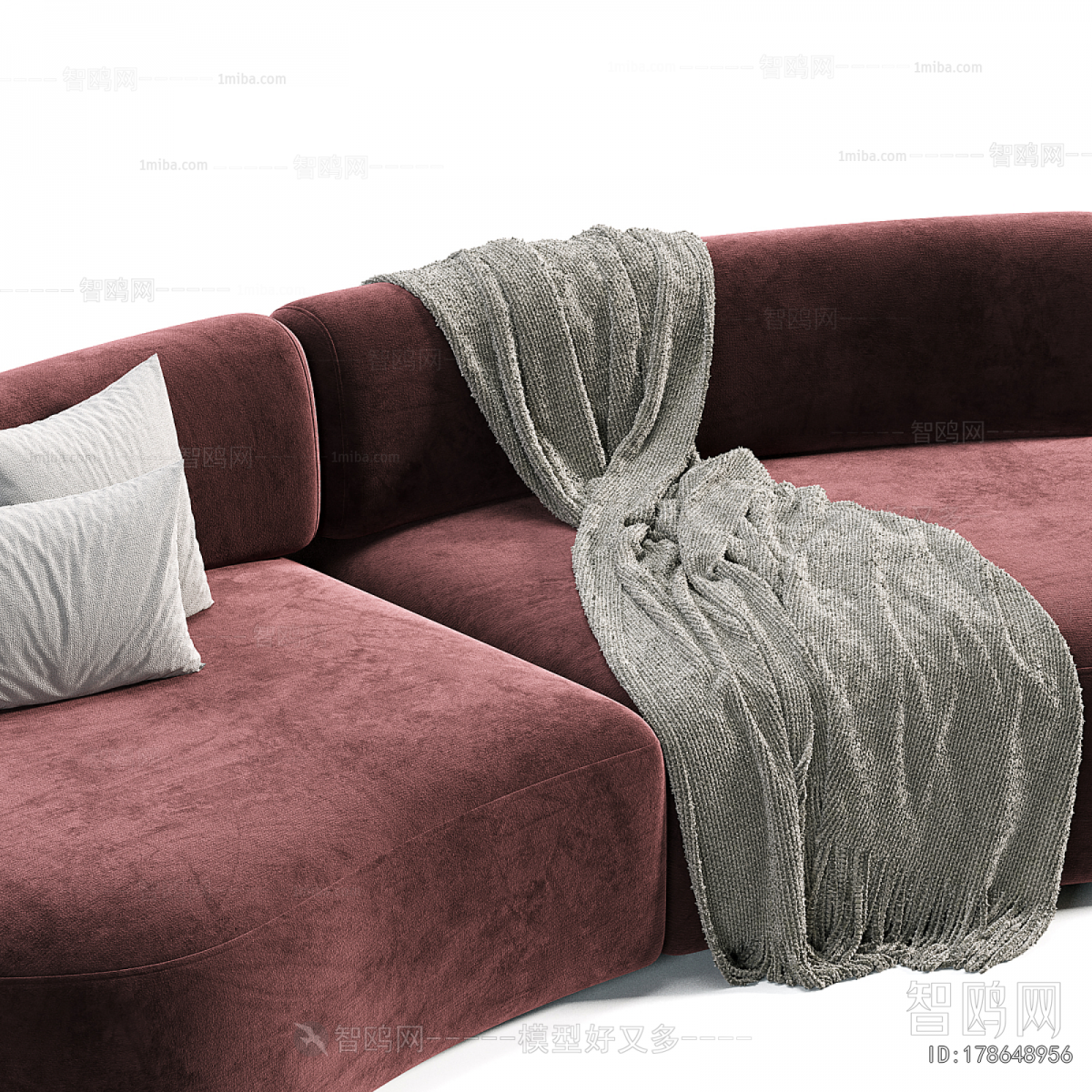 Modern Curved Sofa