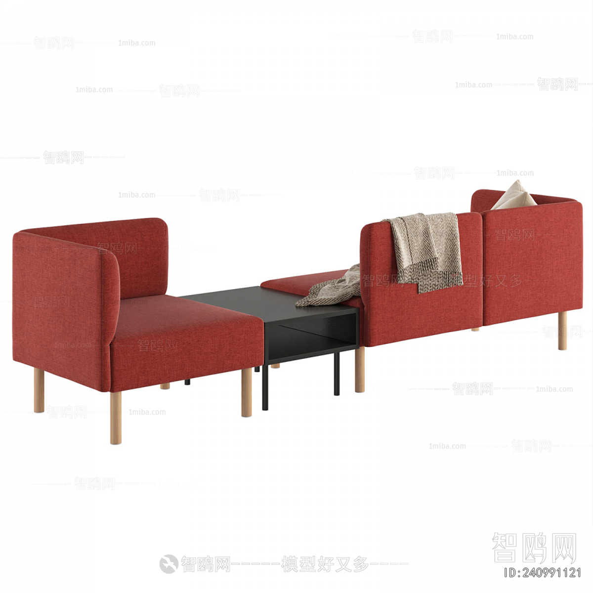 Modern Multi Person Sofa
