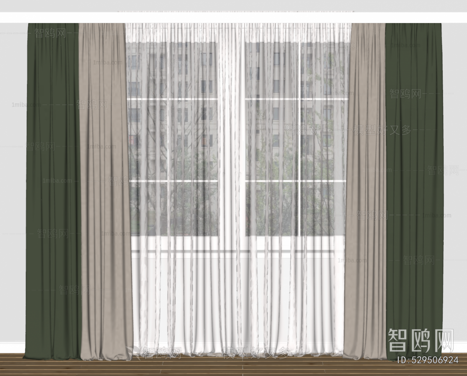Modern The Curtain