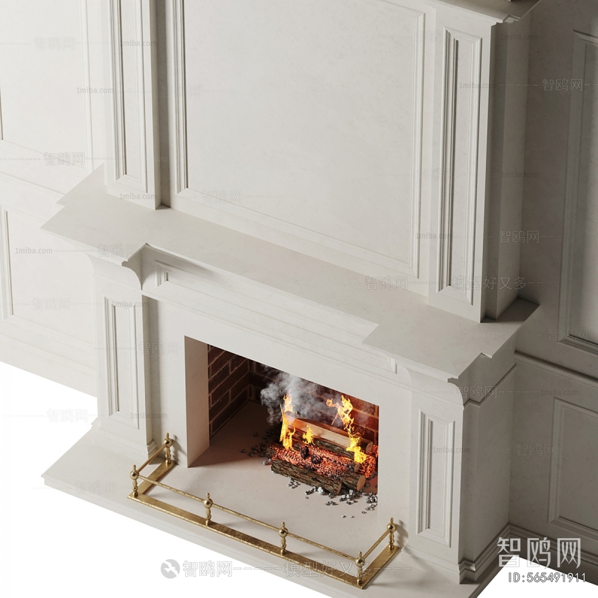European Style Fireplace