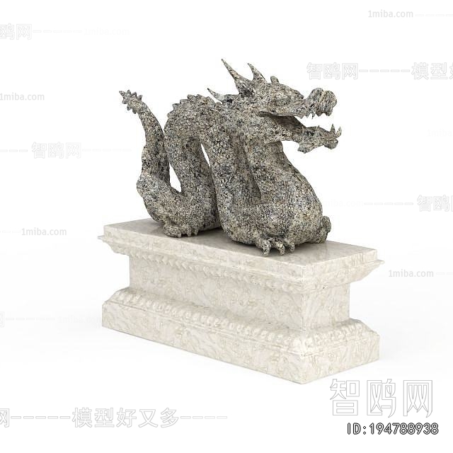 New Chinese Style Stone Carving