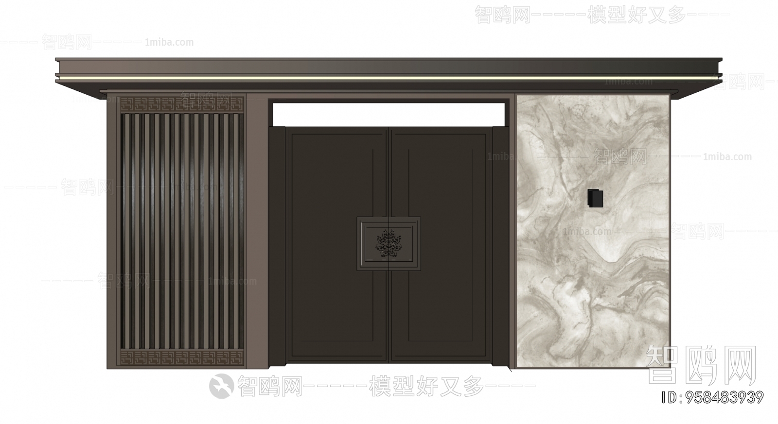 New Chinese Style Gate