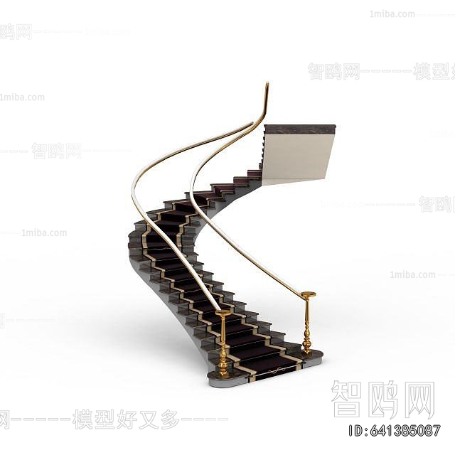 Modern Rotating Staircase