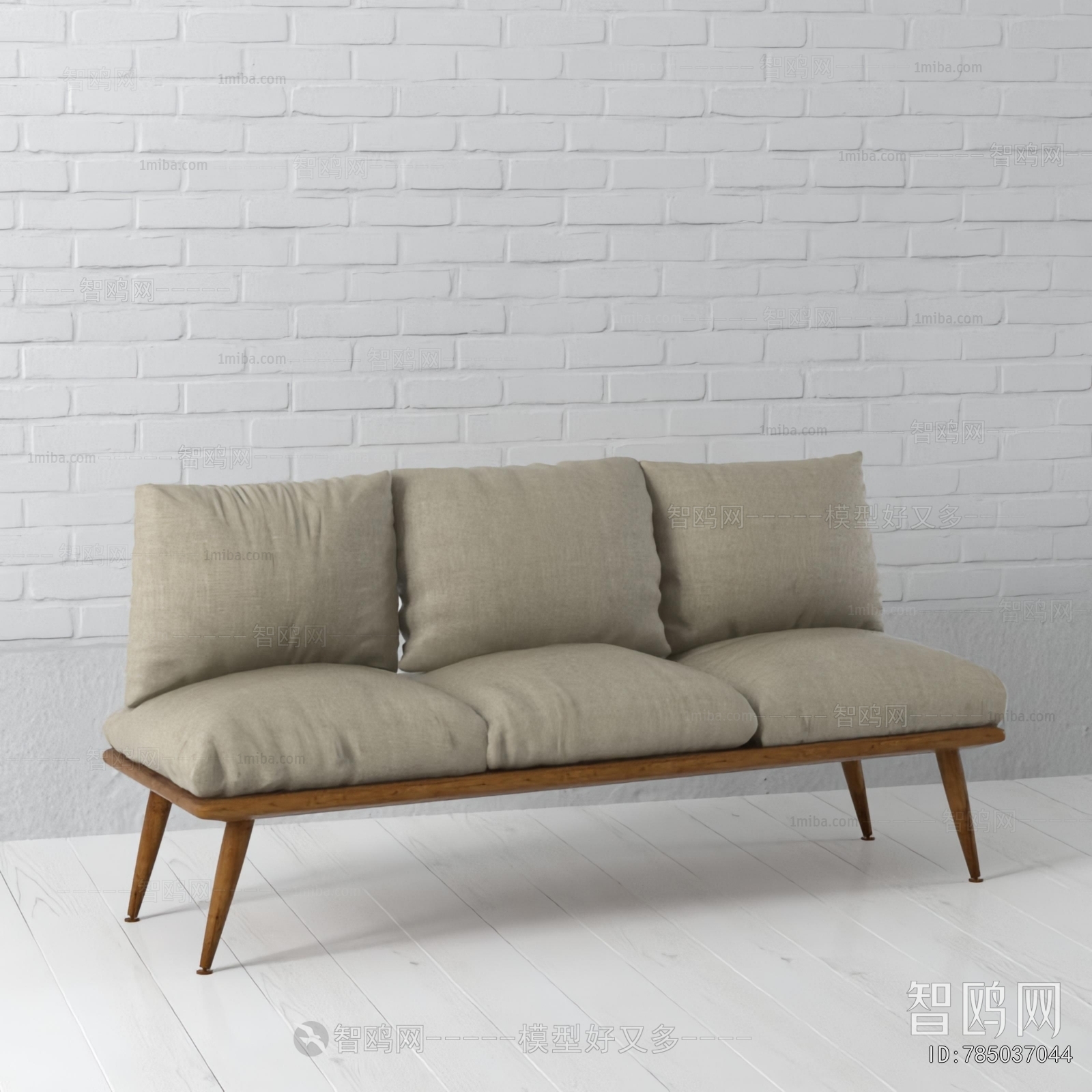 Modern Three-seat Sofa