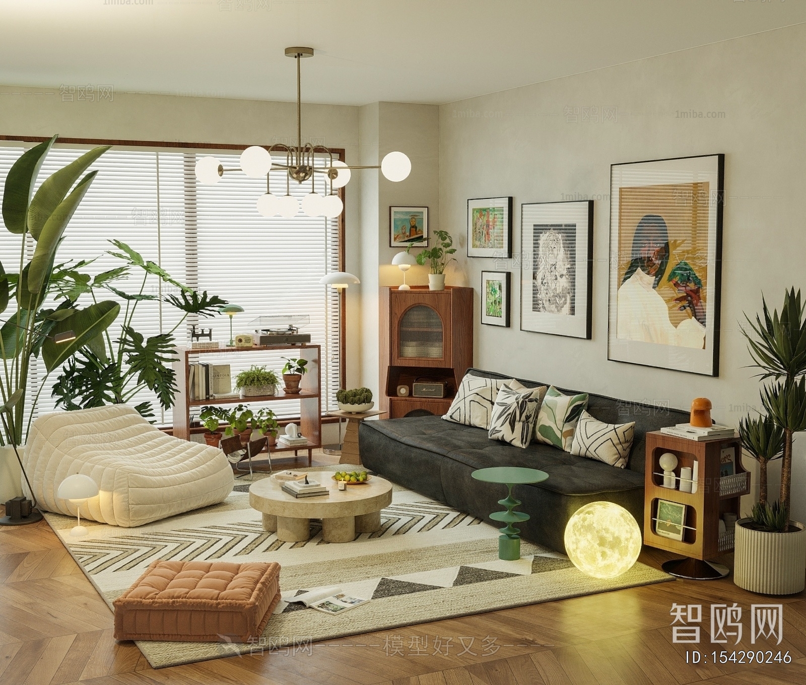 Nordic Style A Living Room