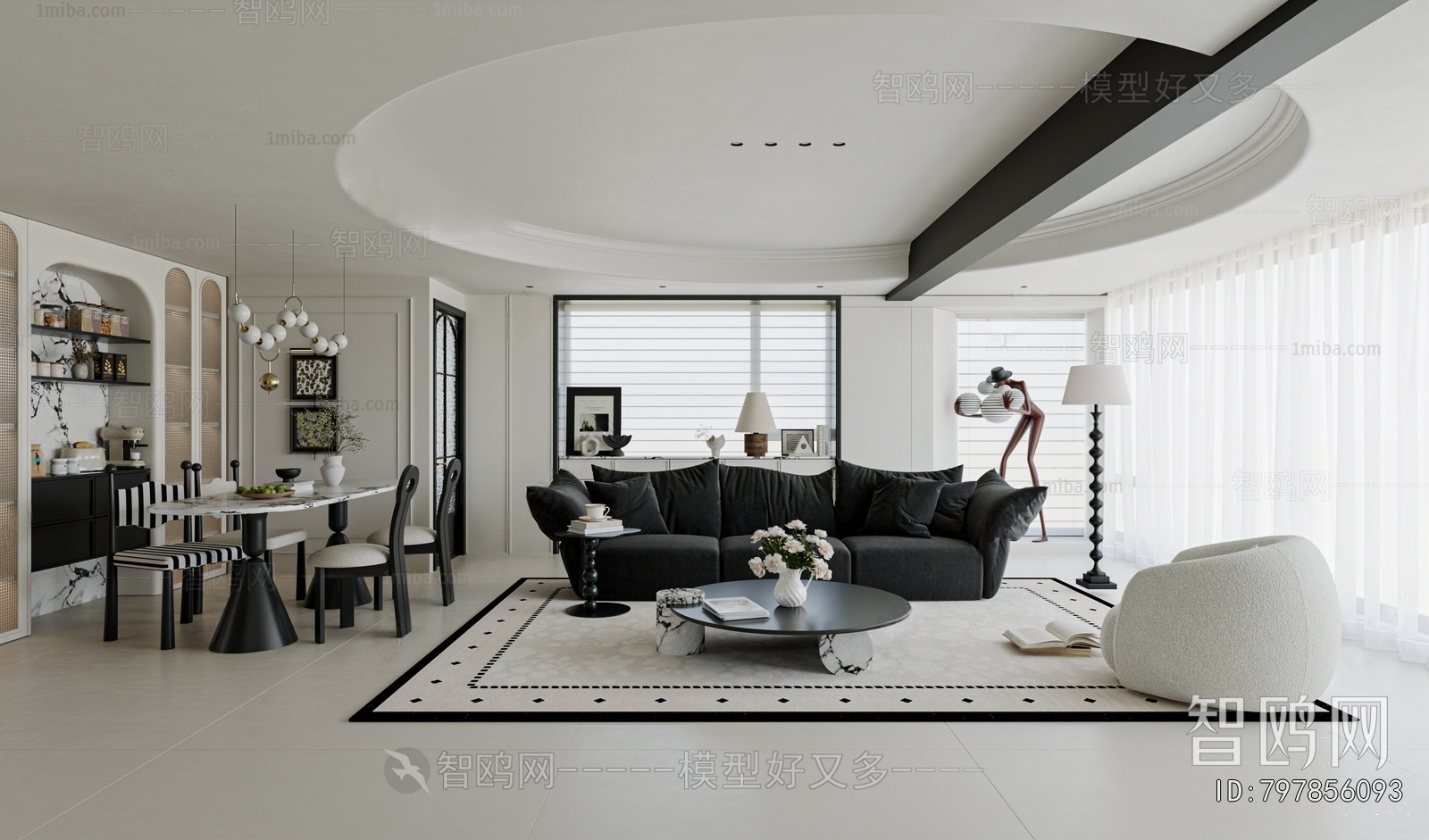 French Style A Living Room