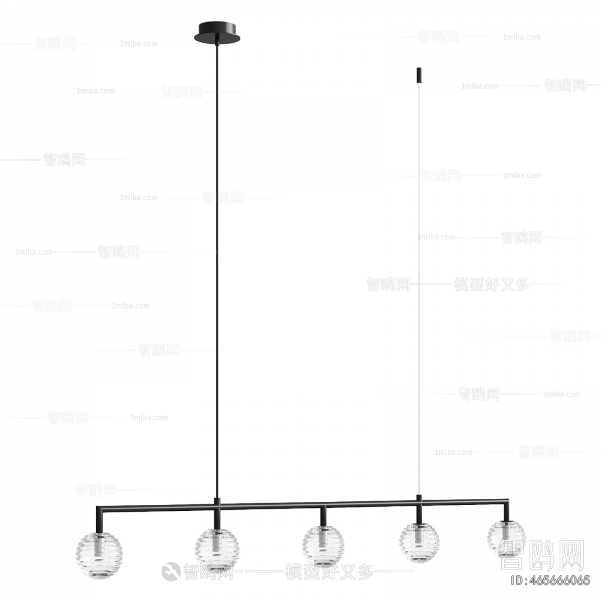 Modern Long Chandelier