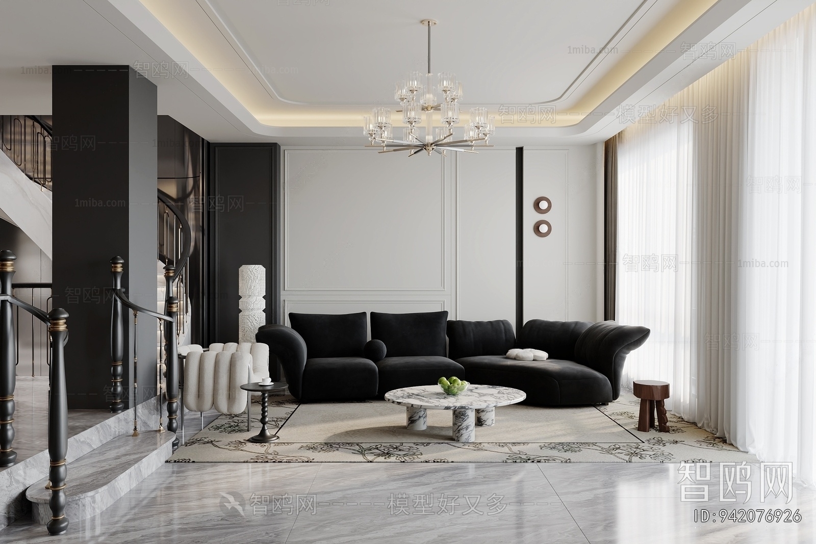 French Style A Living Room