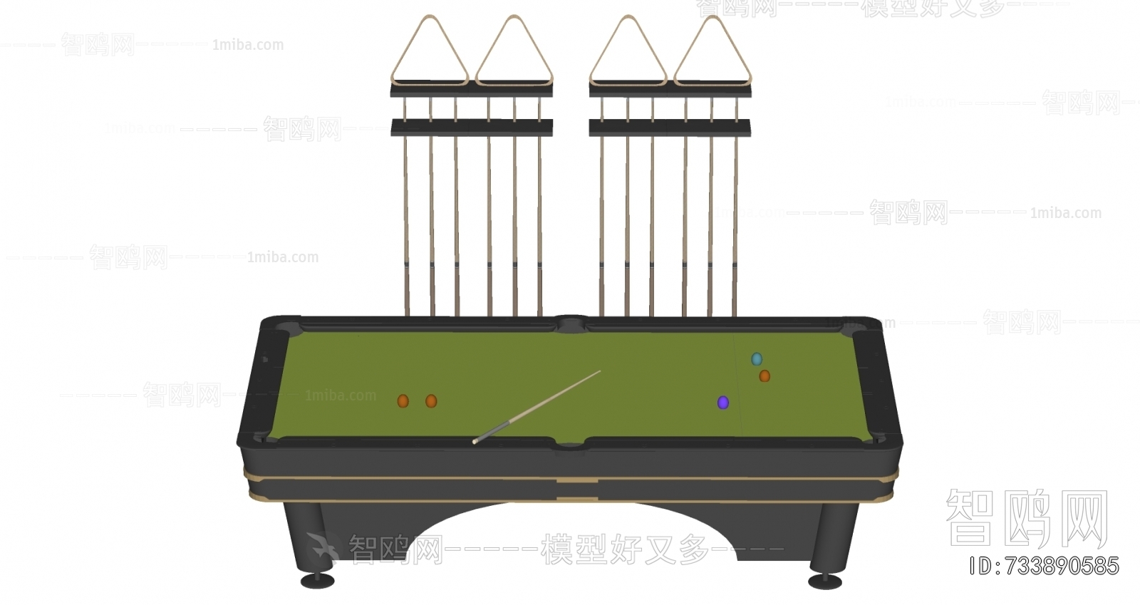 Modern Pool Table