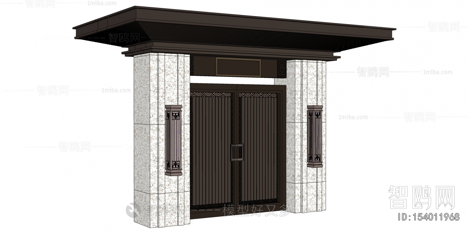 New Chinese Style Facade Element