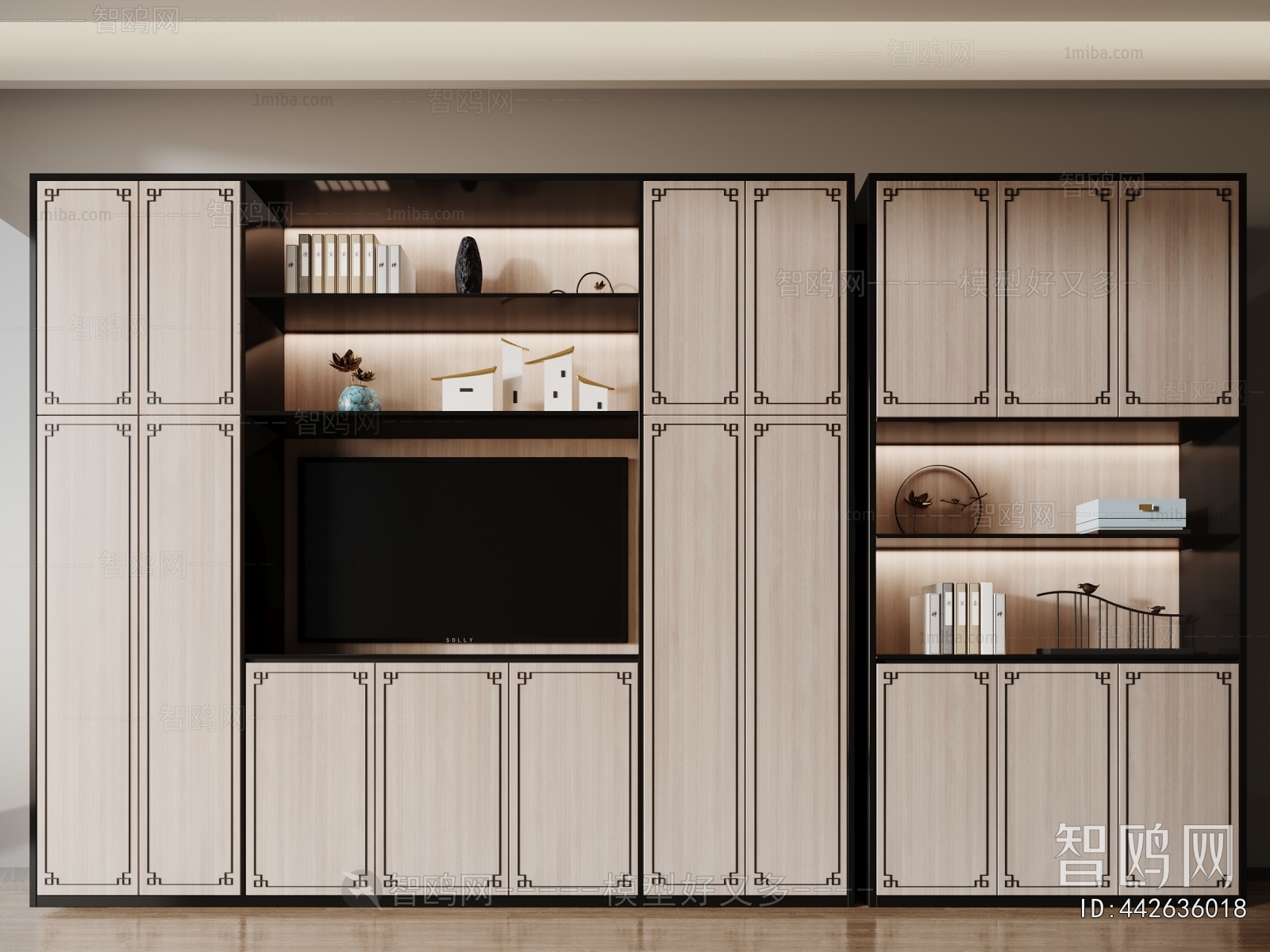 New Chinese Style The Wardrobe