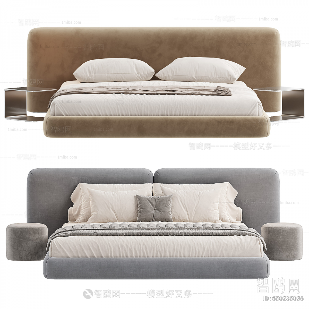 Modern Double Bed