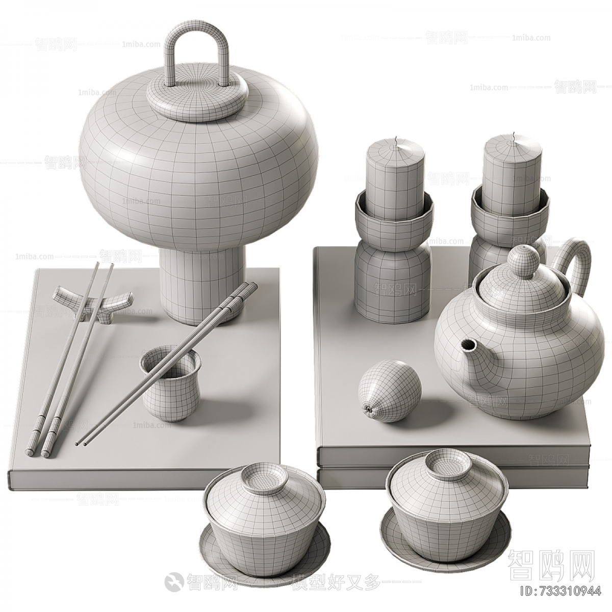 New Chinese Style Tea Set
