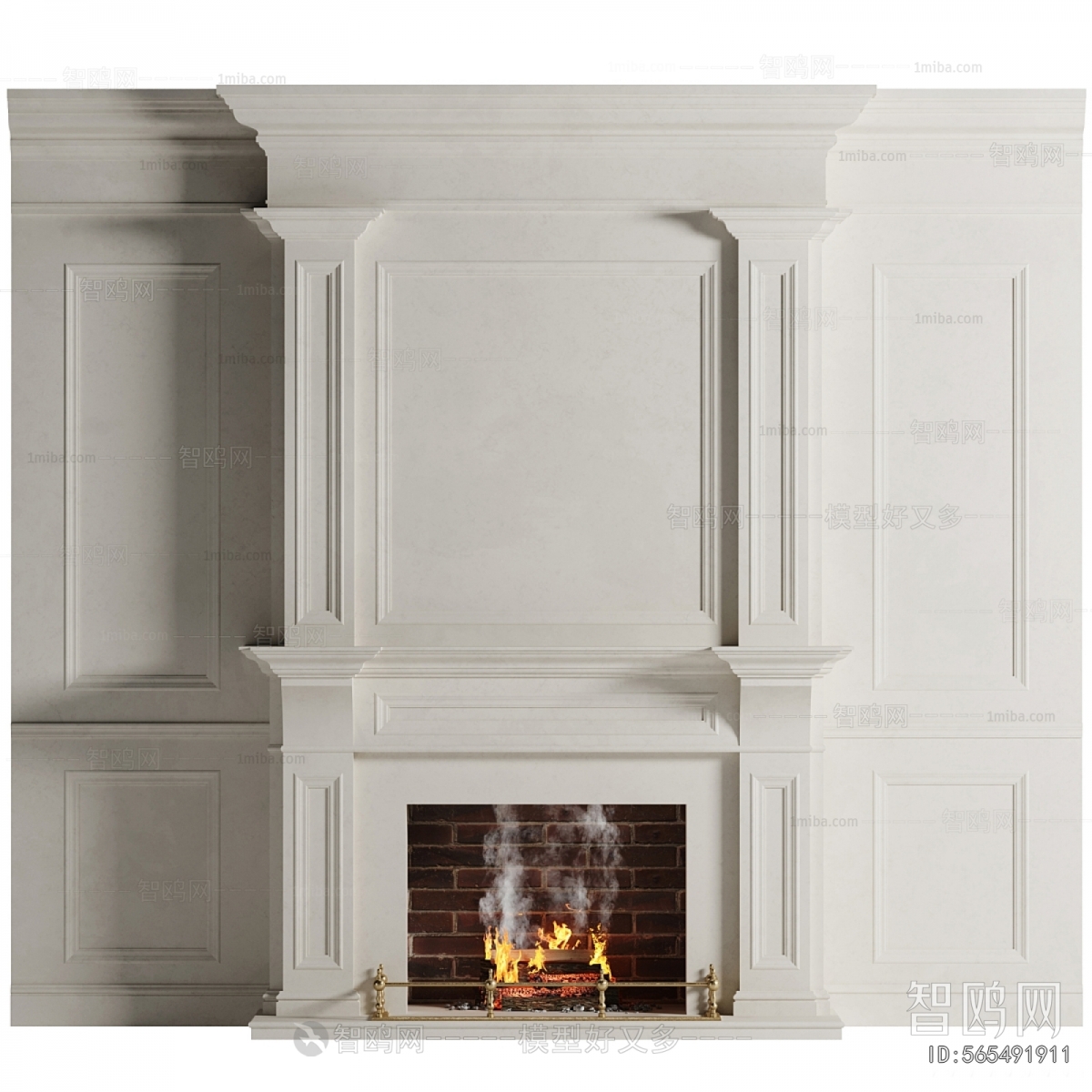 European Style Fireplace