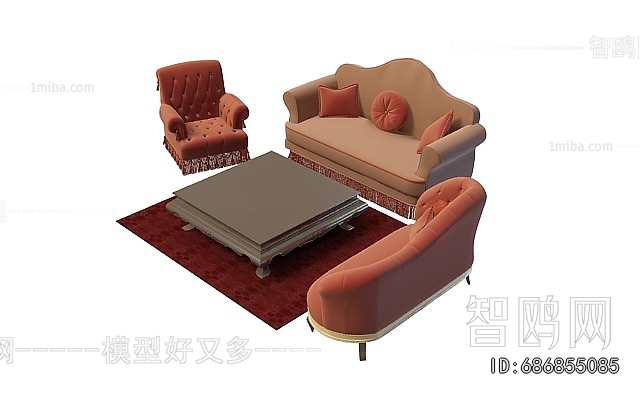 European Style Sofa Combination