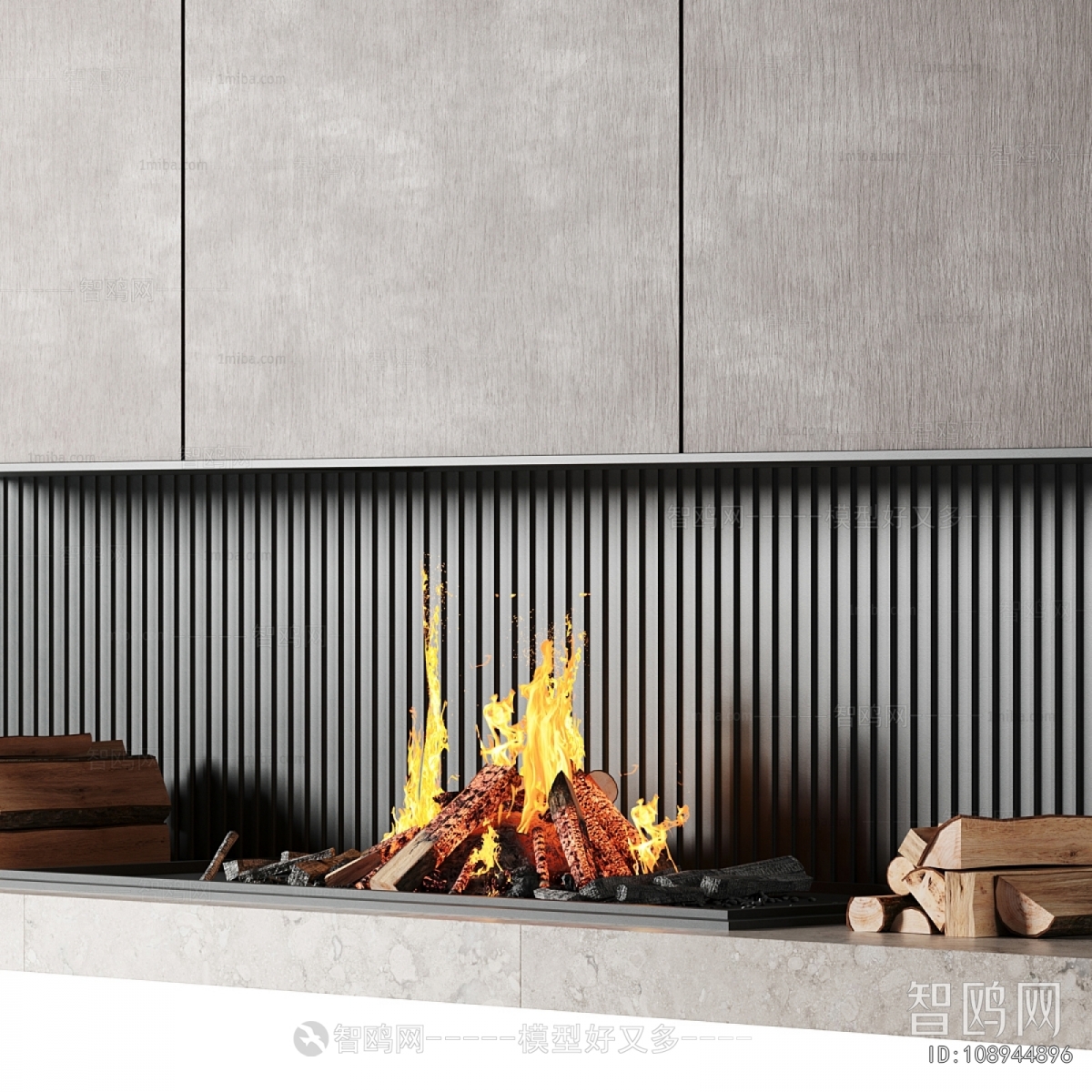 Modern Fireplace
