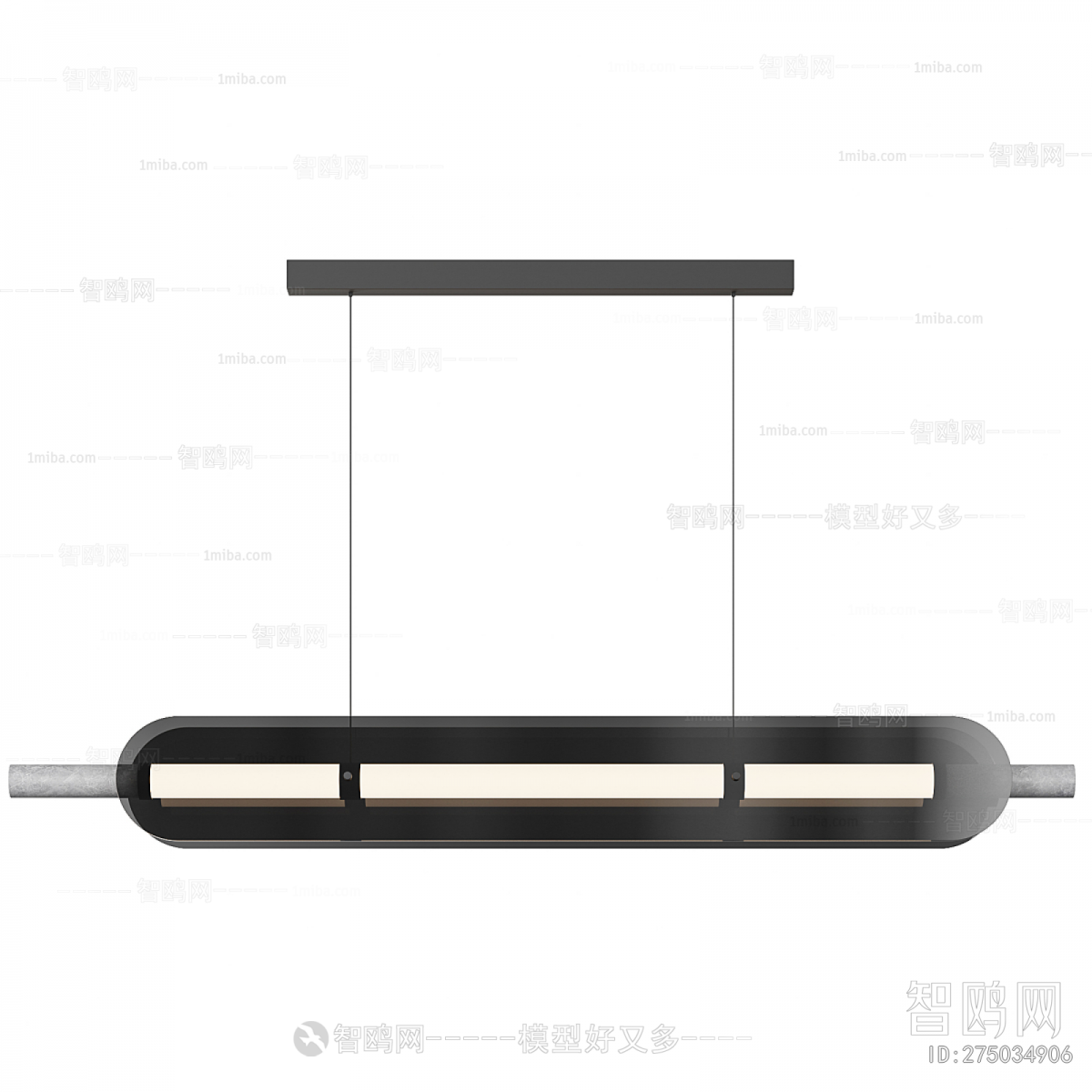 Modern Long Chandelier