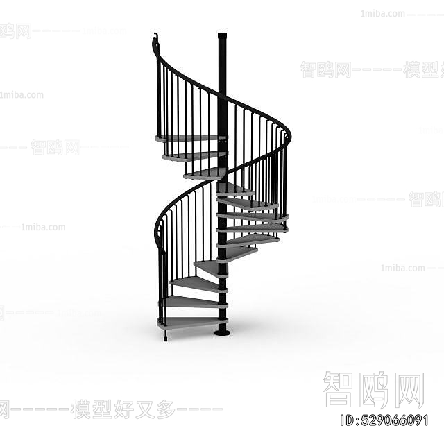 Modern Rotating Staircase
