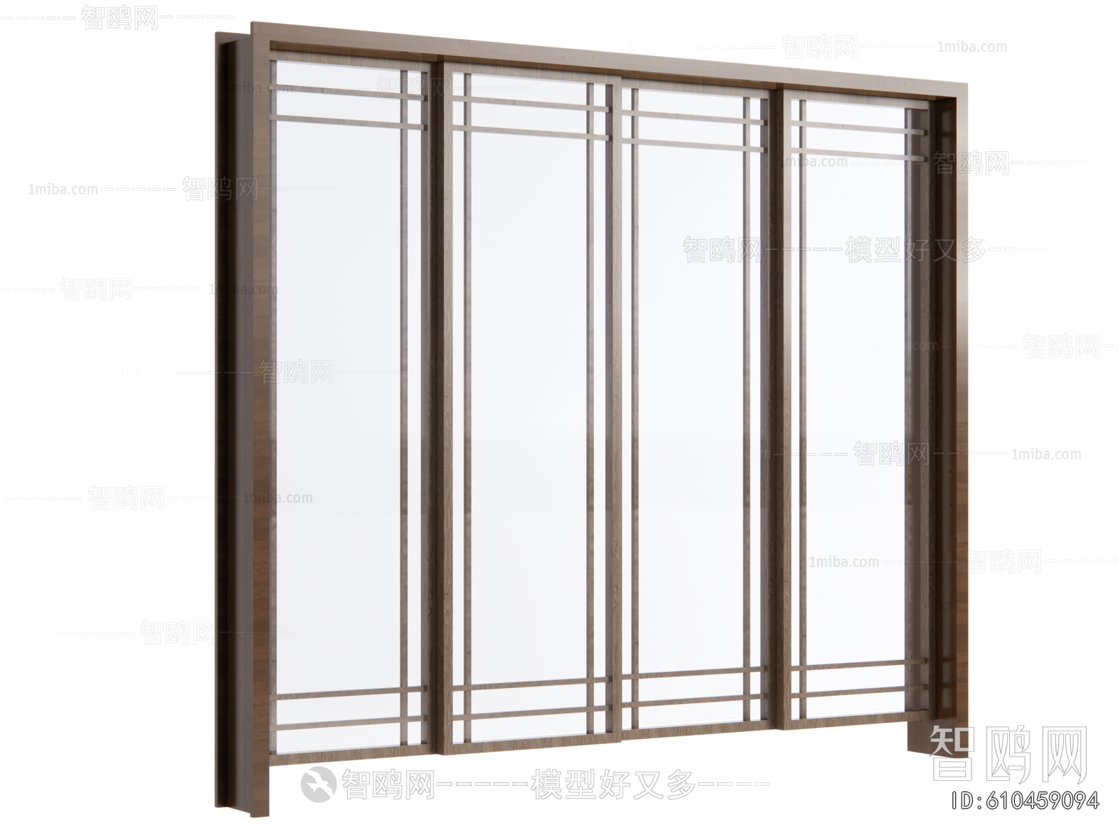 New Chinese Style Sliding Door