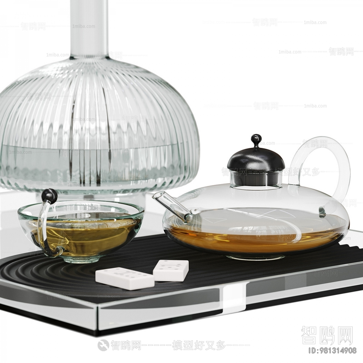 Modern Aquatic Green Plant