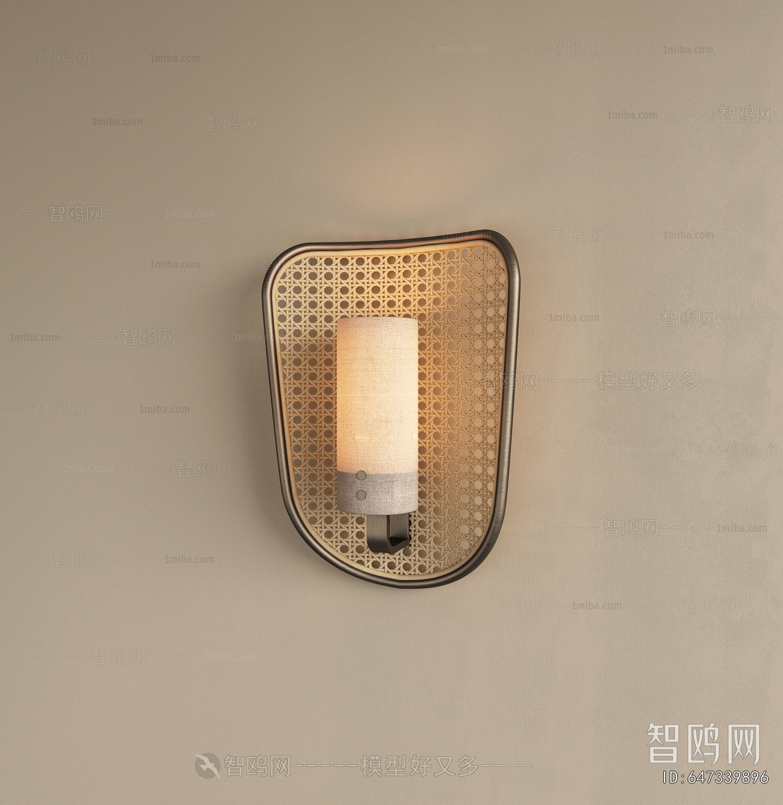 Wabi-sabi Style Wall Lamp