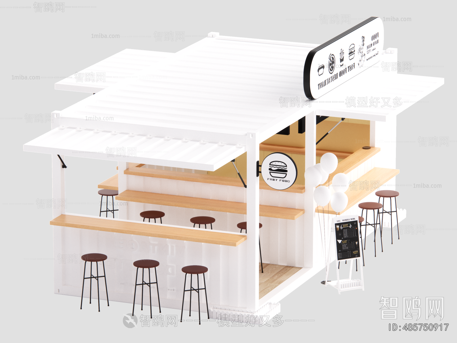 Modern Appearance Of Commercial Building