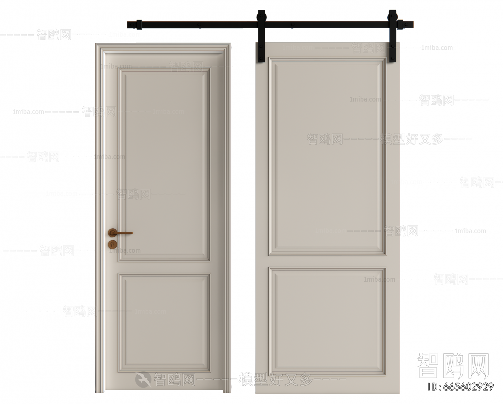 European Style Single Door