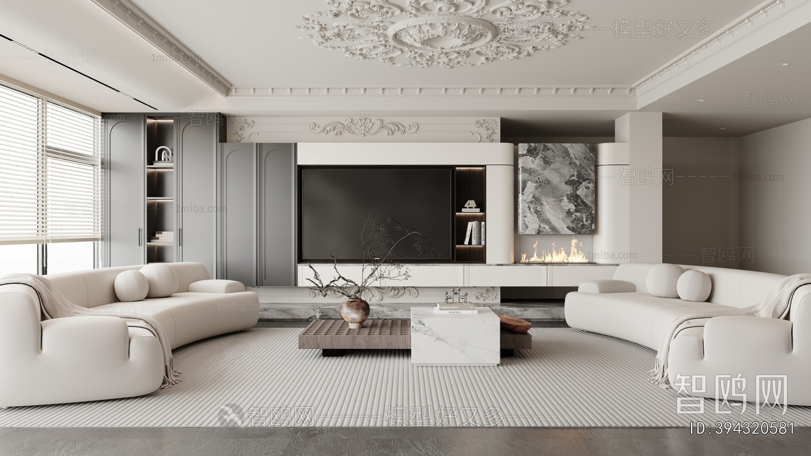 French Style A Living Room